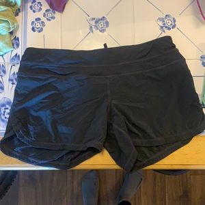 Lightly worn lulu shorts